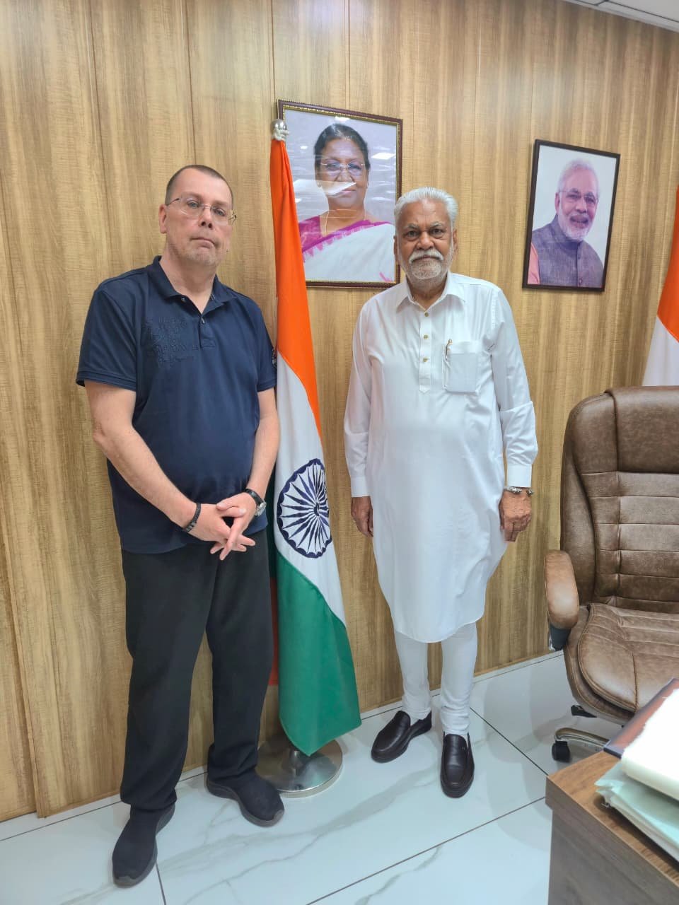 Meeting with Hon. Shri P.P. Rupala, 17. April 2026